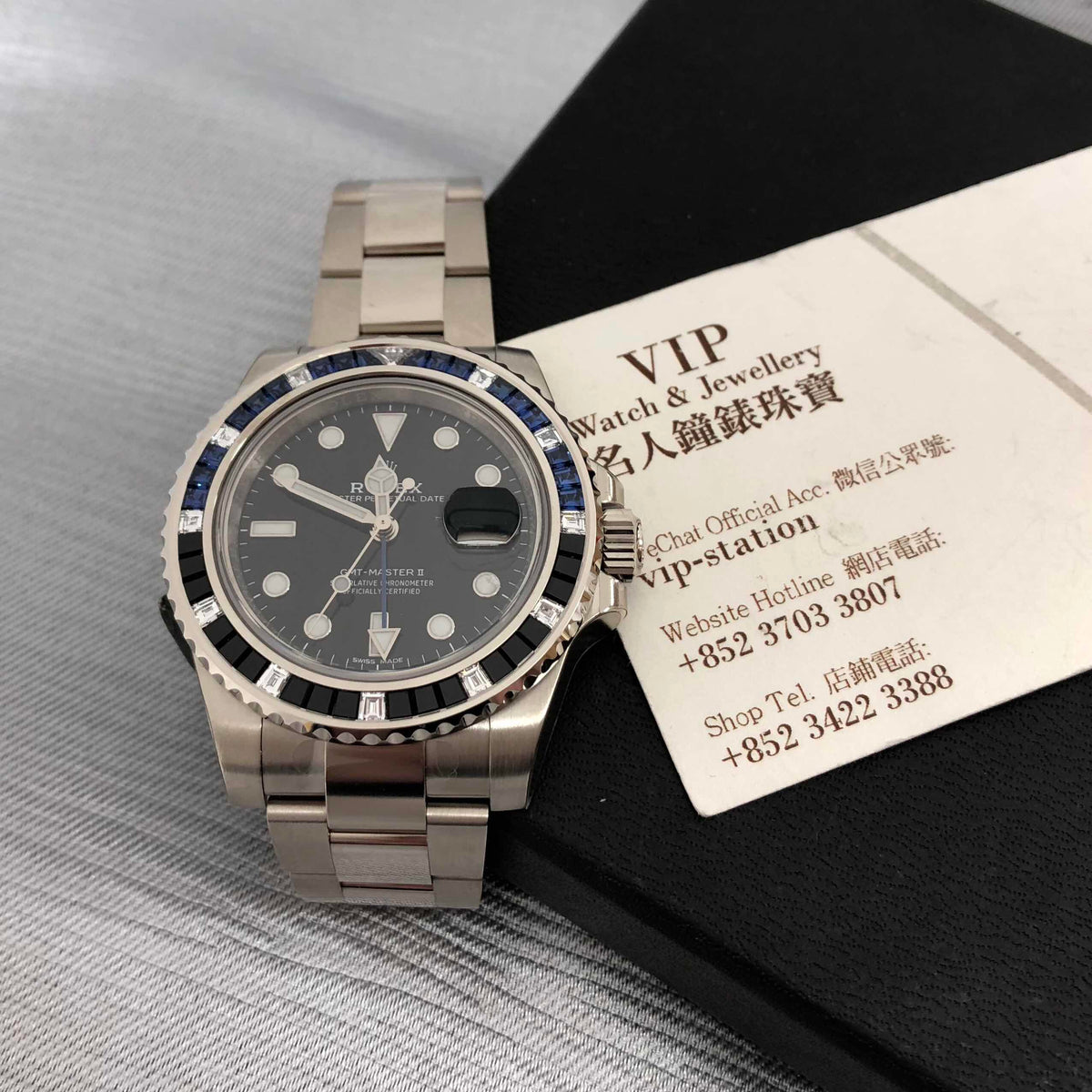 Automatic Mechanical Watch For GMT-MASTER II 116749SABLNR 40MM Dial