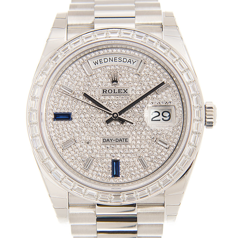 Automatic Mechanical Watch For DAY-DATE 228396TBR-0021 40MM Dial