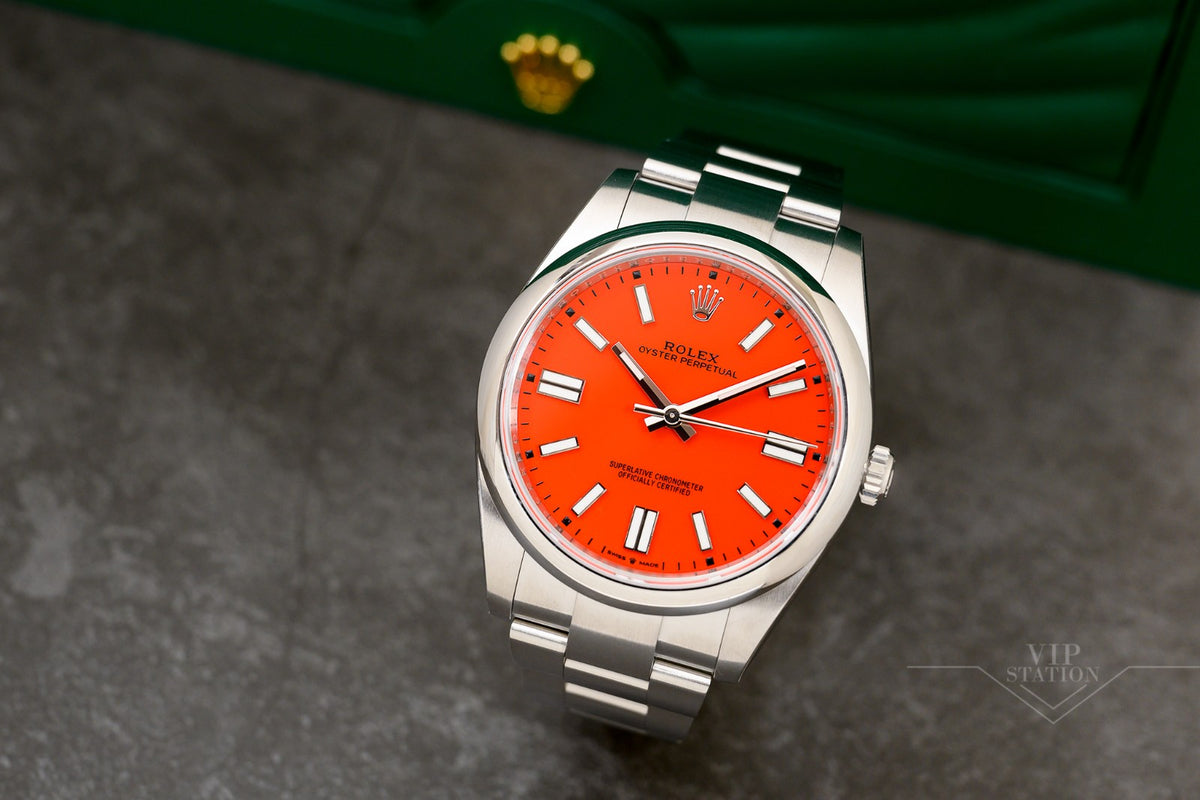 Automatic Mechanical Watch for OYSTER PERPETUAL 124300-0007 41MM Dial