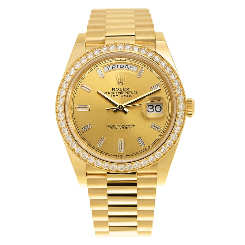 Automatic Mechanical Watch For DAY-DATE 228348RBR-0002 40MM Dial