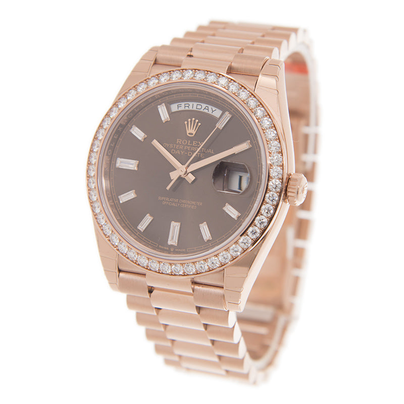 Automatic Mechanical Watch For DAY-DATE 228345RBR-0006 40MM Dial