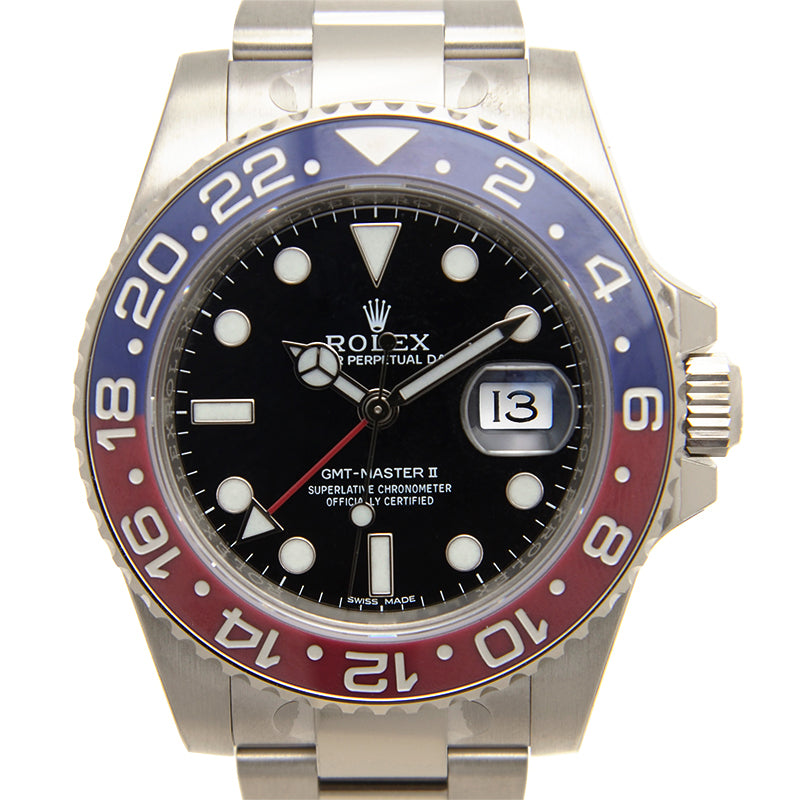 Automatic Mechanical Watch For GMT-MASTER II 126710BLRO-0002 40MM Dial