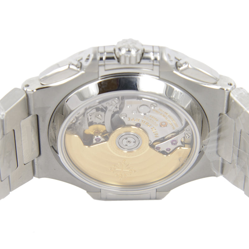 Luxury Automatic Watch for NAUTILUS 5980/1A-014 40.5mm Silver Black