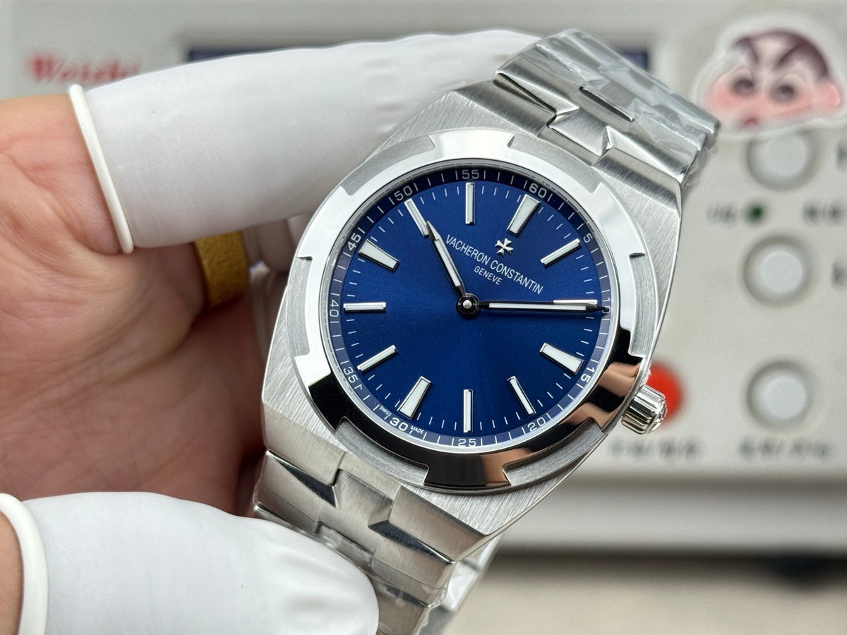 Automatic Watch for OVERSEAS 4520V/210A-B128 Blue 41MM