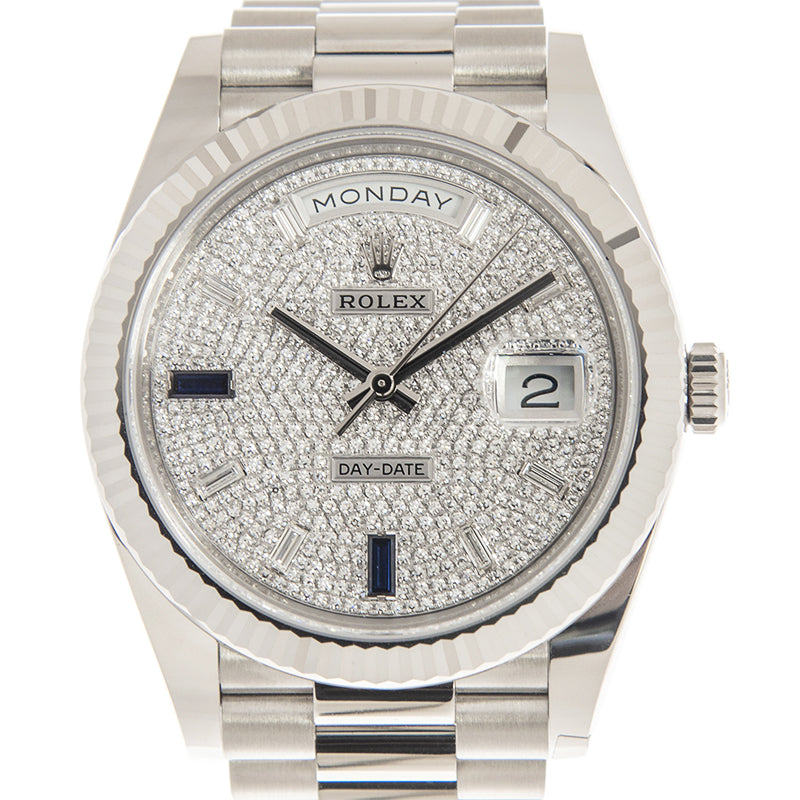Automatic Mechanical Watch For DAY-DATE 228239-0049 40MM Dial