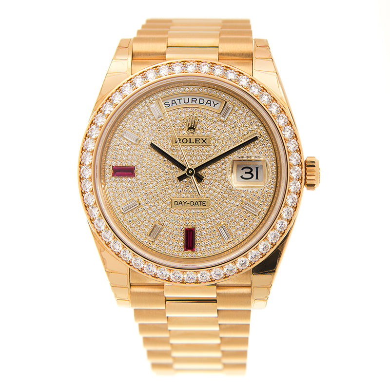 Automatic Mechanical Watch For DAY-DATE 228348RBR 40MM Dial