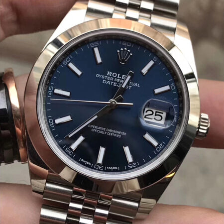 Luxury Automatic Watch for Men Datejust Blue 41MM Dial