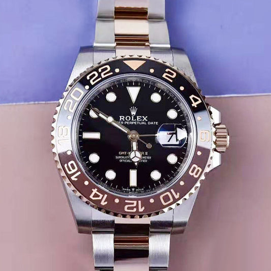 Replica Automatic Watch for Men GMT Master II m126711chnr-0002 40mm Dial
