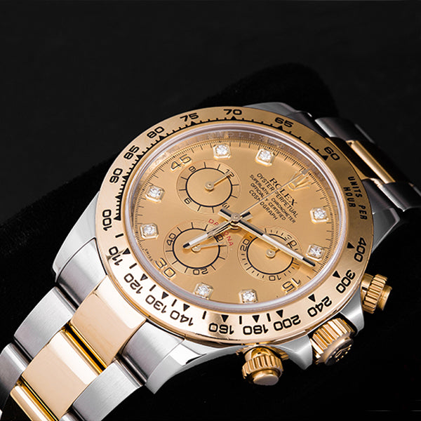 Luxury Automatic Watch for Men Cosmograph Daytona Gold 40MM Dial