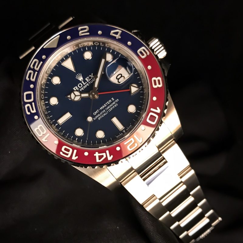 Automatic Mechanical Watch For GMT-MASTER II 126719BLRO-0003 40MM Dial