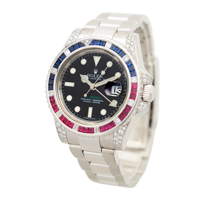 Automatic Mechanical Watch For GMT-MASTER II 116759SARU 40MM Dial