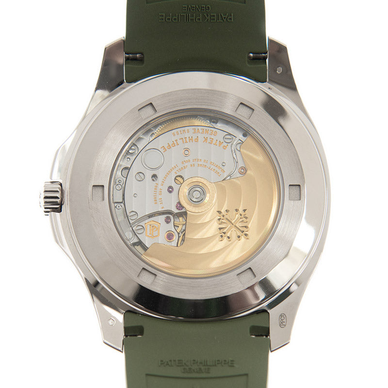 Luxury Automatic Watch for AQUANAUT Green 40mm Dial
