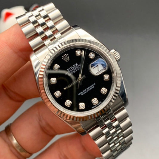 Luxury Automatic Watch for Men Datejust 41MM Black Dial