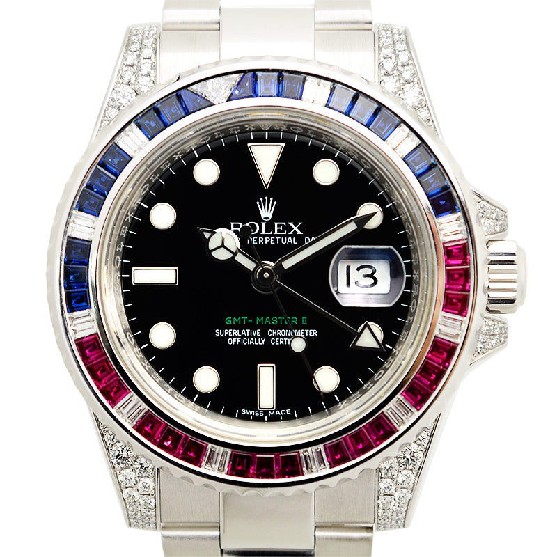 Automatic Mechanical Watch For GMT-MASTER II 116759SARU 40MM Dial
