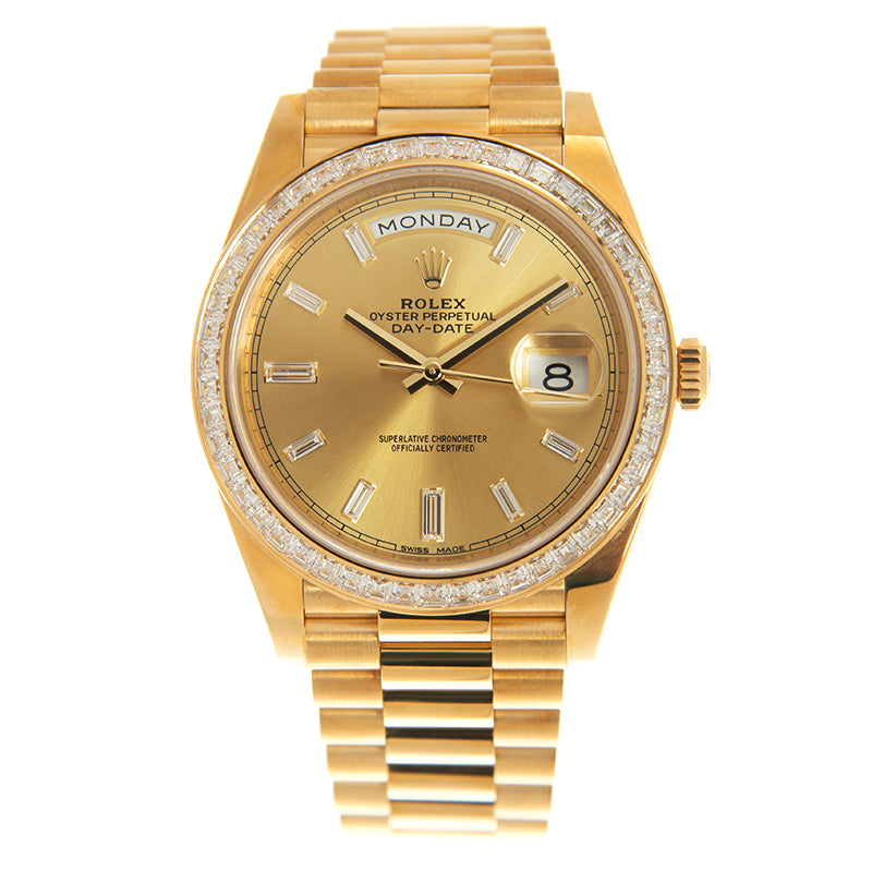 Automatic Mechanical Watch For DAY-DATE 228398TBR-0002 40MM Dial