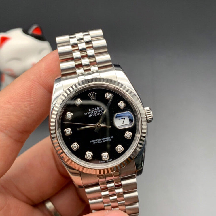 Luxury Automatic Watch for Men Datejust 41MM Black Dial