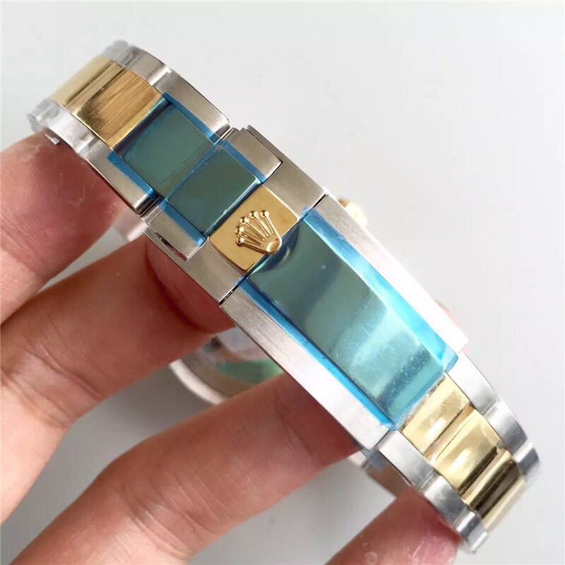 Luxury Automatic Watch for Men GMT Master II 116713-LN-78203 40mm Silver Gold Dial