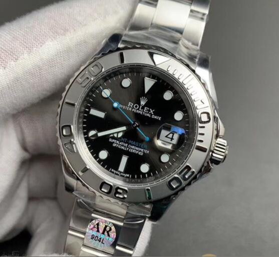 Replica Automatic Watch for Men Yacht Master 116622-0002 Grey Plate 40mm Dial