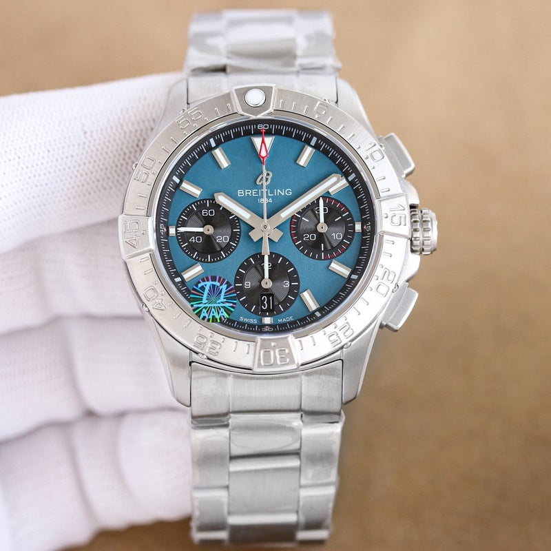 Automatic Watch for AVENGER AB0147101C1A1 Stainless Strap 44MM Blue Dial
