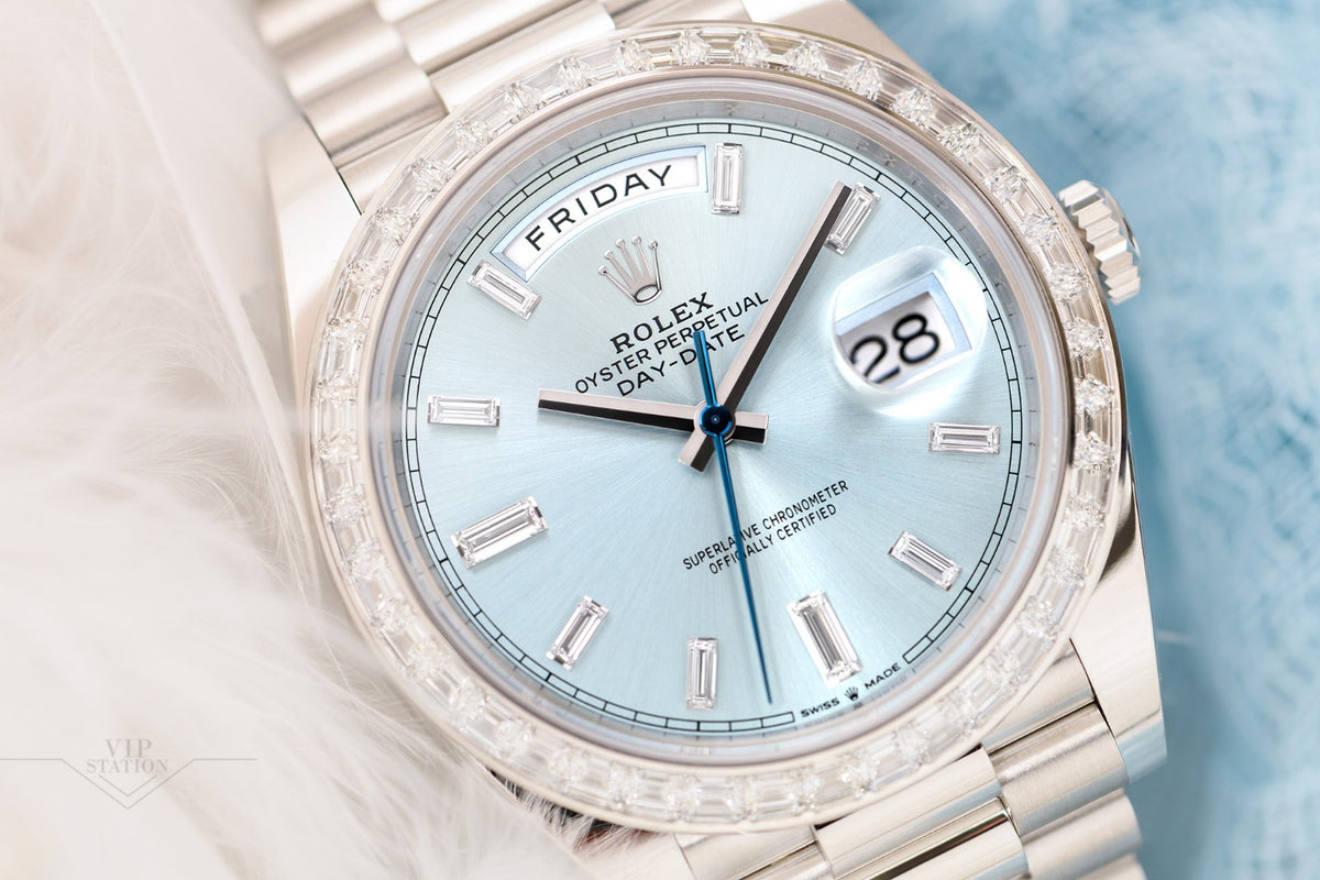 Automatic Mechanical Watch For DAY-DATE 228396TBR-0002 40MM Dial