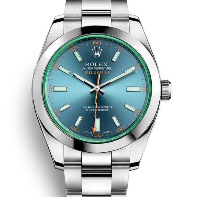 Replica Automatic Watch for Men MILGAUSS 40mm Blue Dial