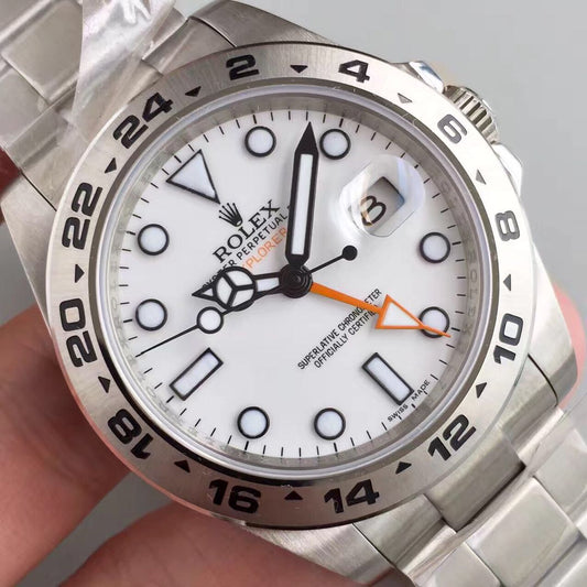 Replica Automatic Watch for Men Explorer M226570-0001 42mm White Dial