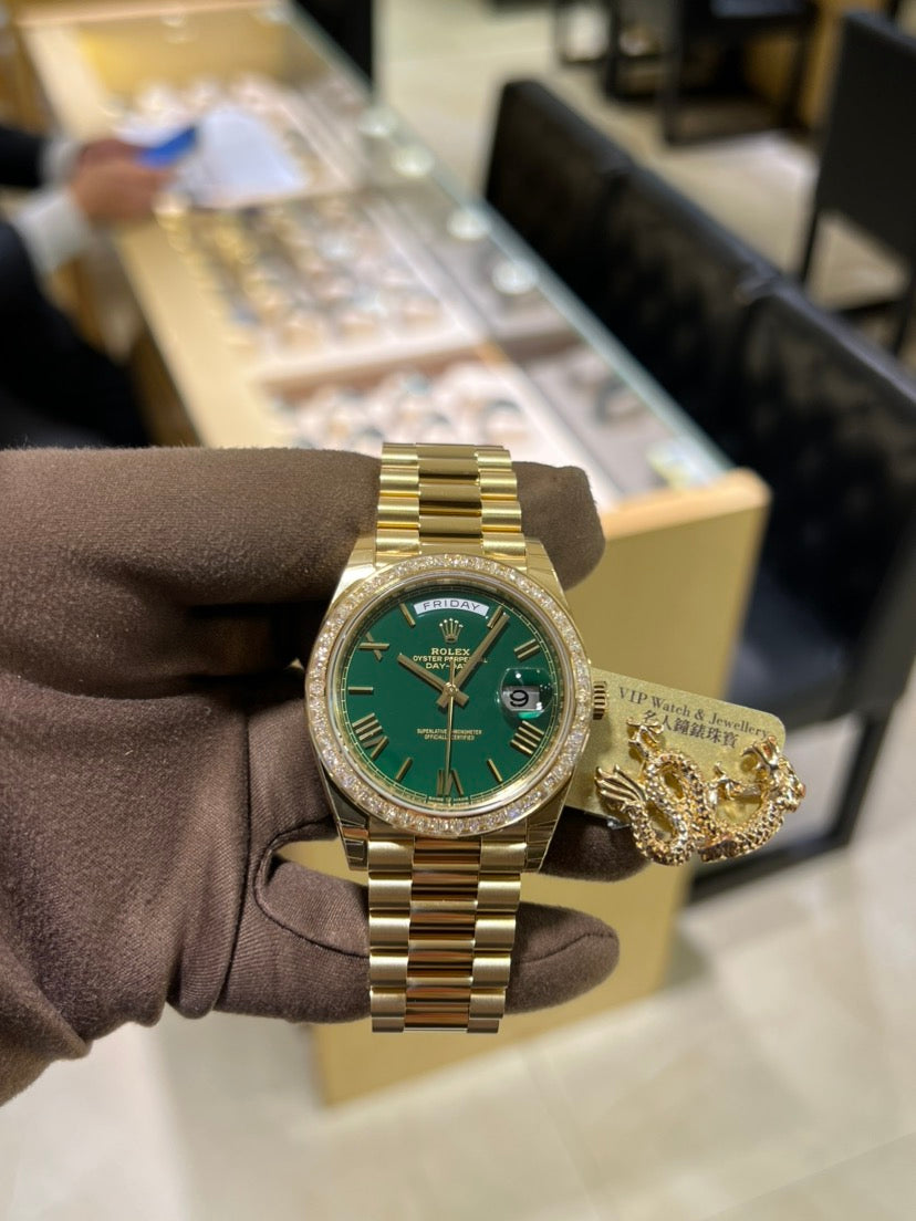 Automatic Mechanical Watch For DAY-DATE 228398TBR-0039 40MM Dial
