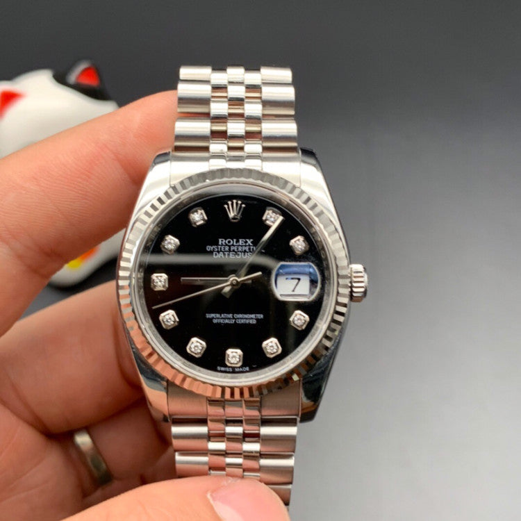 Luxury Automatic Watch for Men Datejust 41MM Black Dial