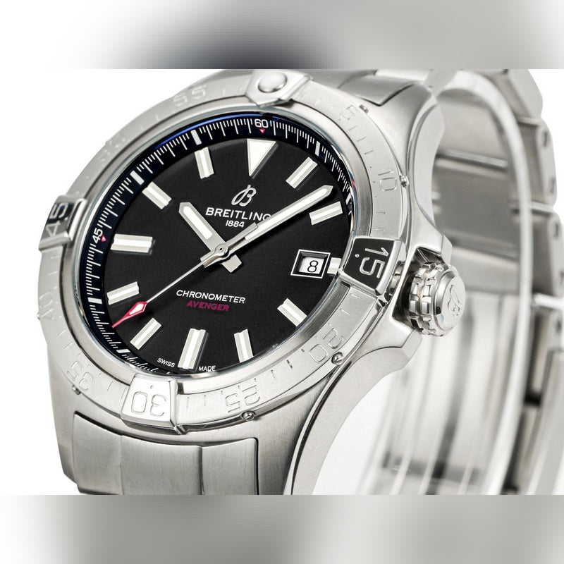 Automatic Watch for AVENGER A17328101 Steel Strap 42MM