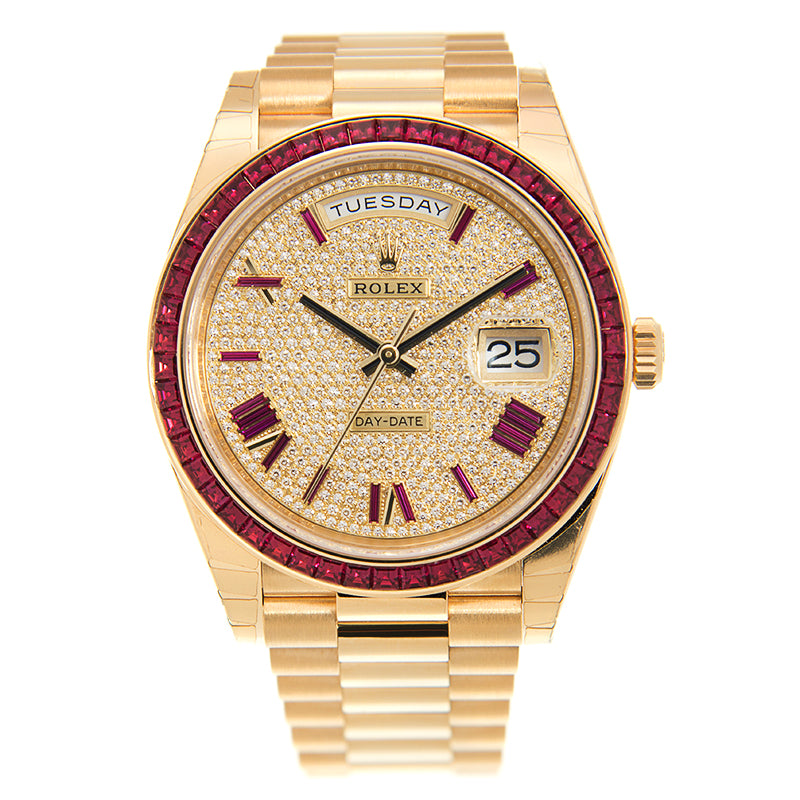 Automatic Mechanical Watch For DAY-DATE 228398TRU 40MM Dial