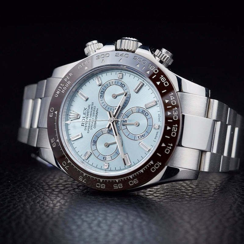Luxury Automatic Watch for Men Cosmograph Daytona Steel Band 40MM Dial