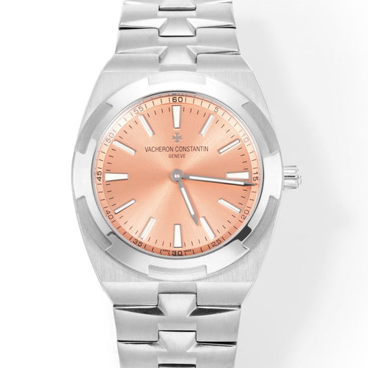 Automatic Watch for OVERSEAS 41MM Silver Black