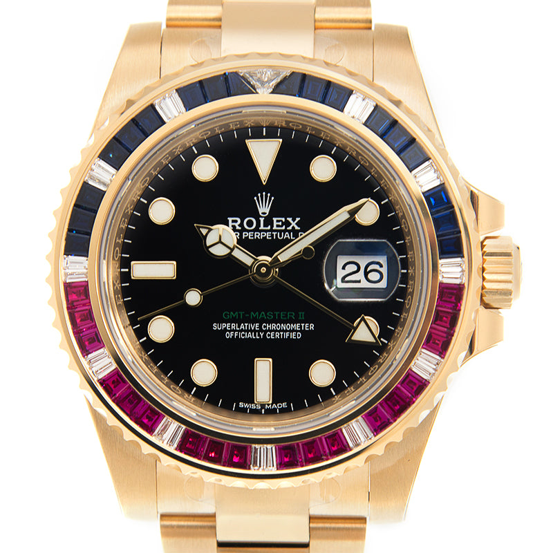 Automatic Mechanical Watch For GMT-MASTER II 116748SARU 40MM Dial