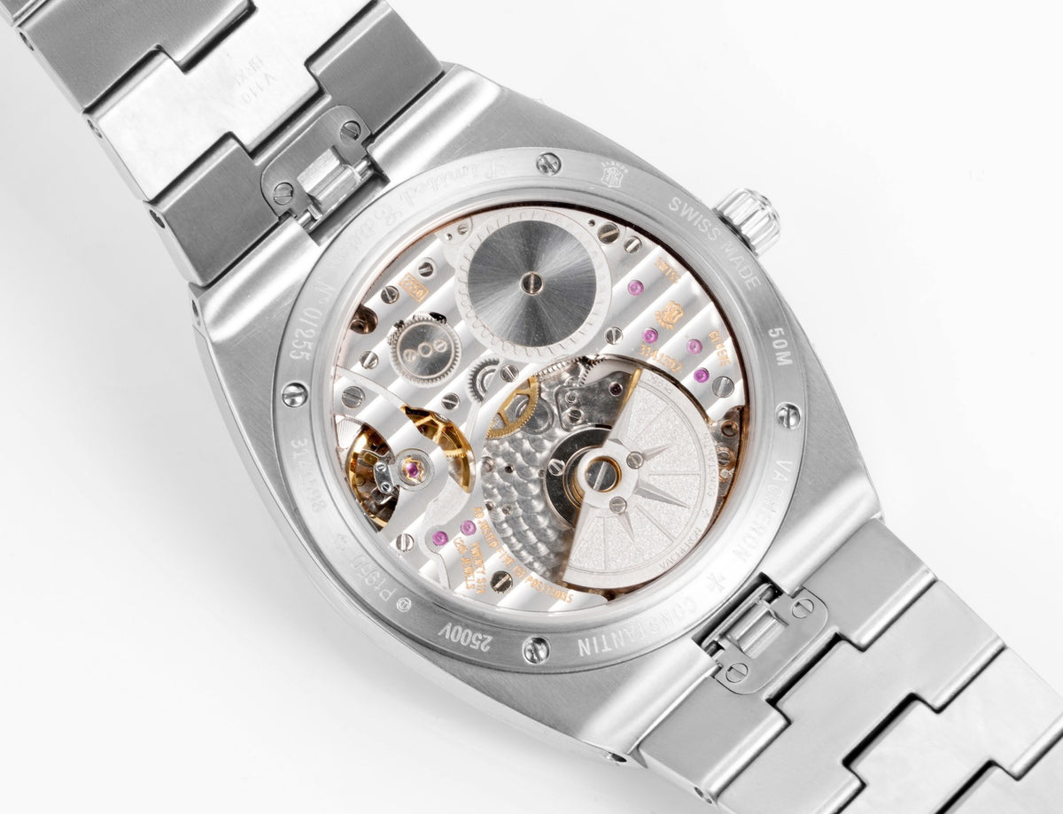 Automatic Watch for OVERSEAS 41MM Silver Black