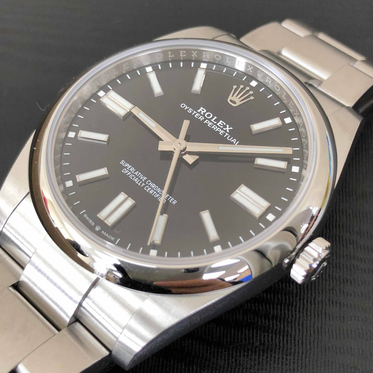 Automatic Mechanical Watch for OYSTER PERPETUAL 124300-0002 41MM Dial