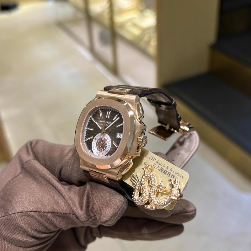 Luxury Automatic Watch for NAUTILUS 5980R-001 40.5mm Steel Strap