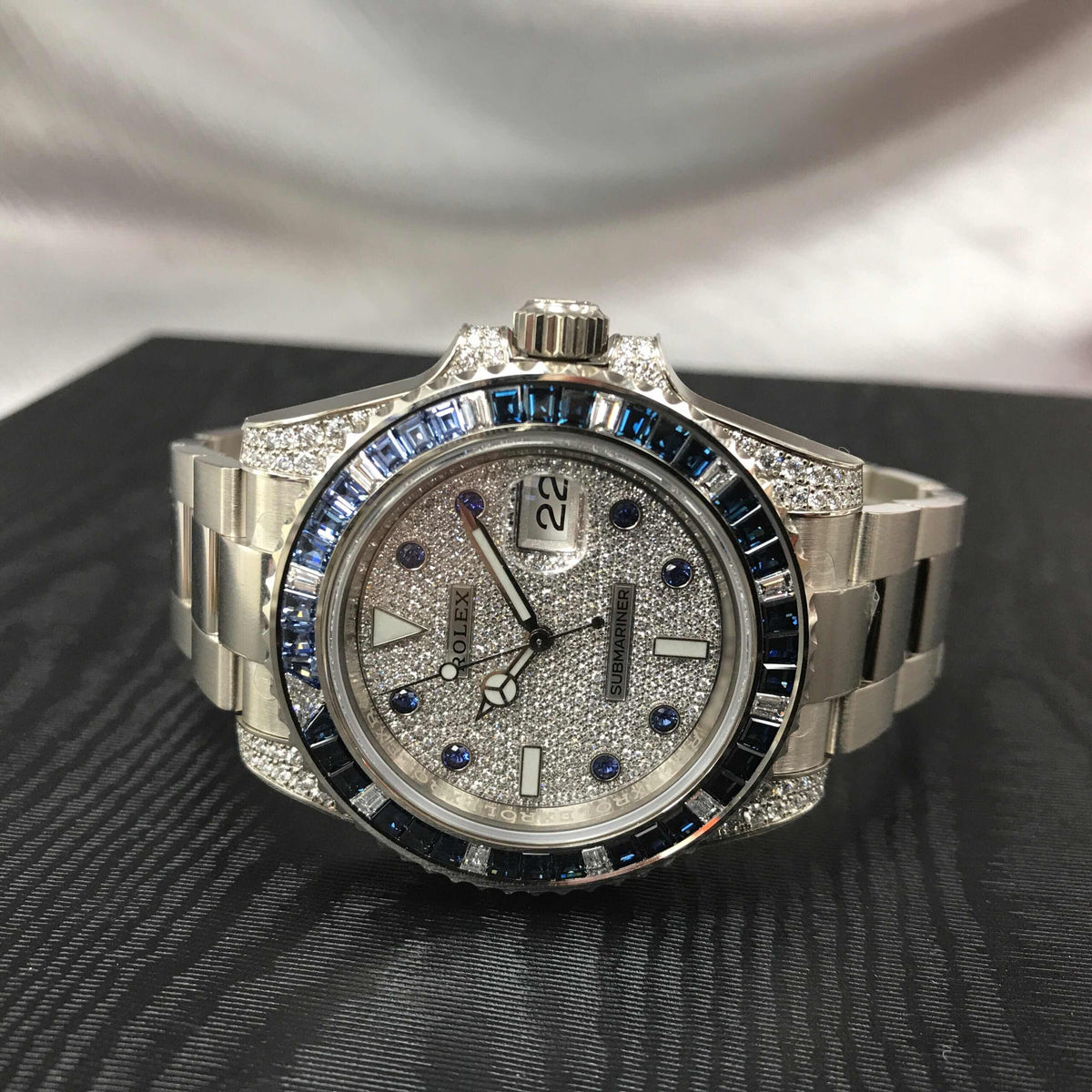 Automatic Mechanical Watch for SUBMARINER 116659SABR-PAVED8DI_O 40MM Dial