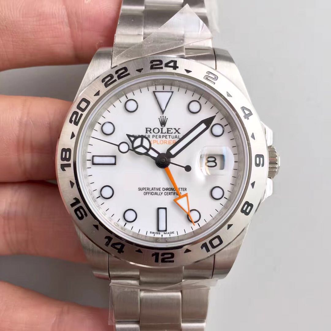 Replica Automatic Watch for Men Explorer M226570-0001 42mm White Dial