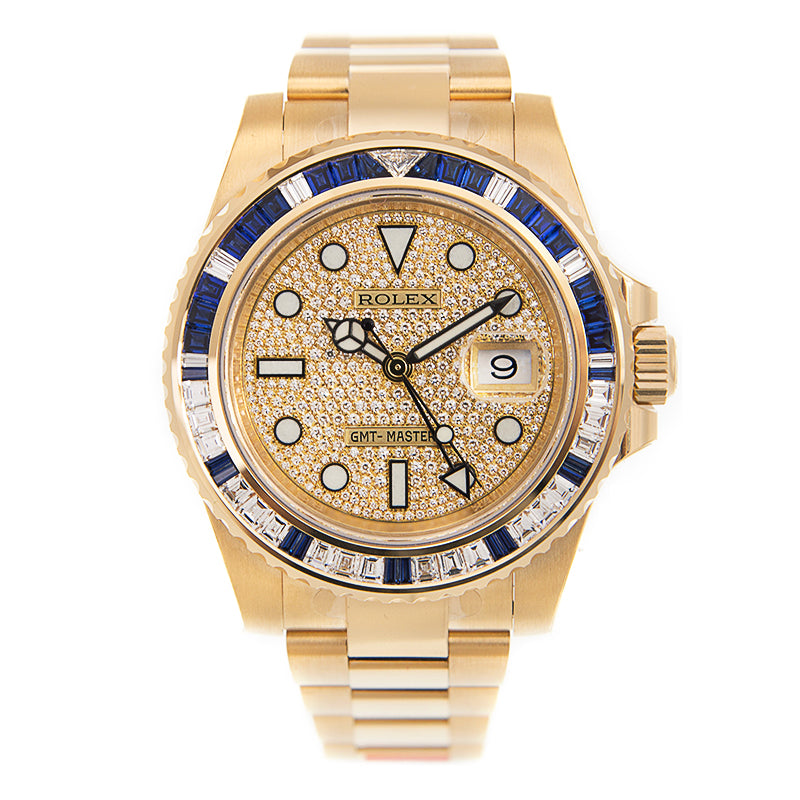 Automatic Mechanical Watch For GMT-MASTER II 116748SA 40MM Dial