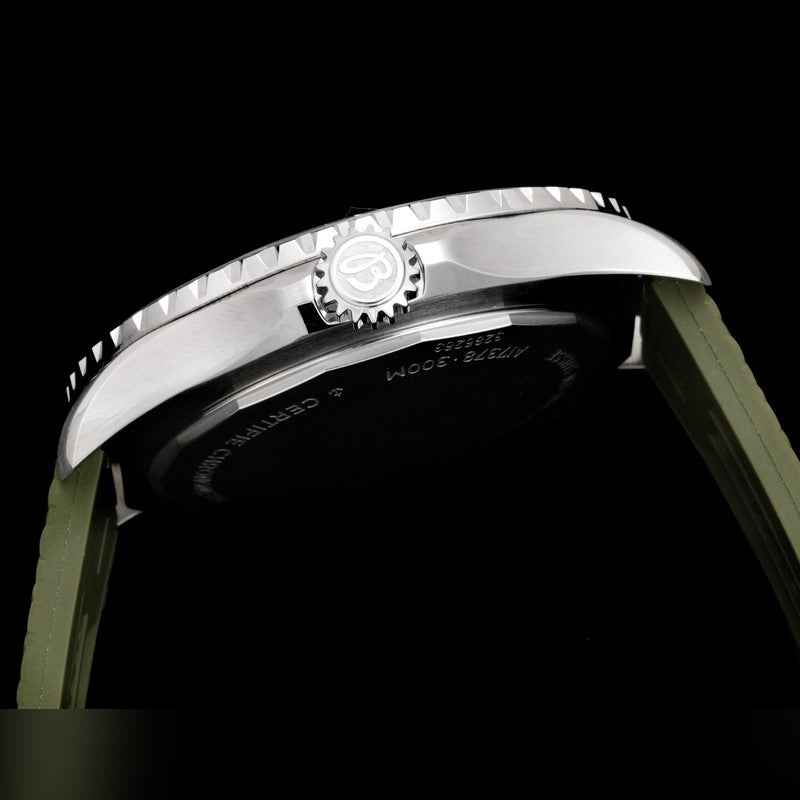 Automatic Watch for SUPEROCEAN E10379D31L1S1 Rubber Strap 46MM