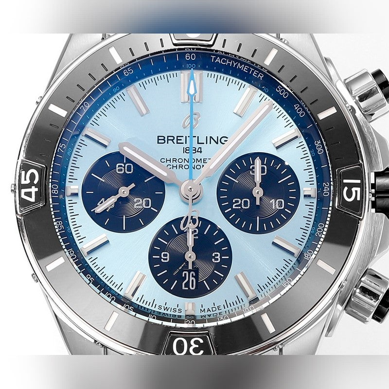 Automatic Watch for CHRONOMAT PB0158101C1A1 Steel Strap 42MM