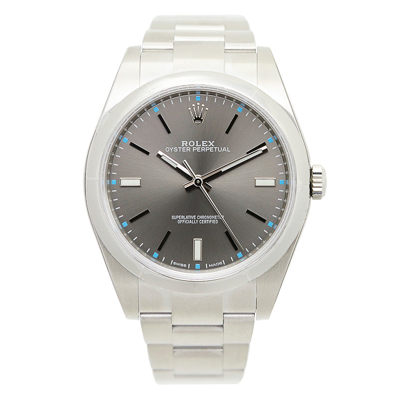 Automatic Mechanical Watch for OYSTER PERPETUAL 114300GY_O 39MM Dial