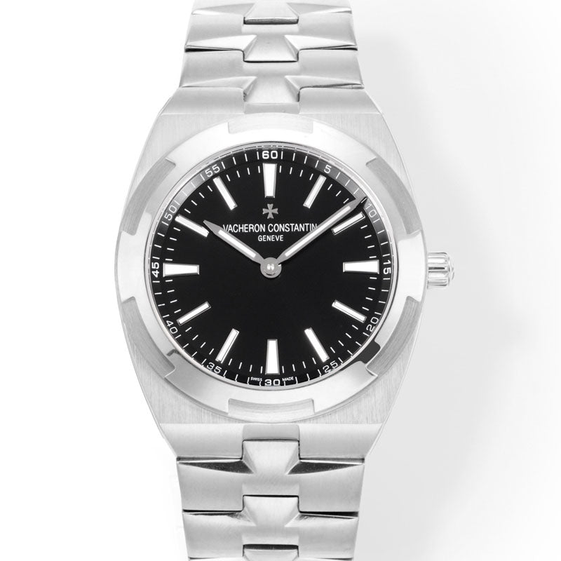 Automatic Watch for OVERSEAS 41MM Silver Black