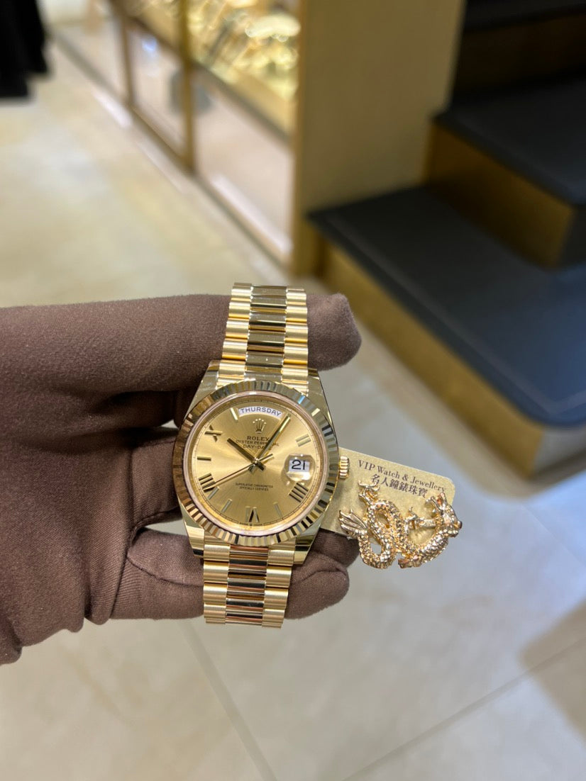 Automatic Mechanical Watch For DAY-DATE 228238-0006 40MM Dial