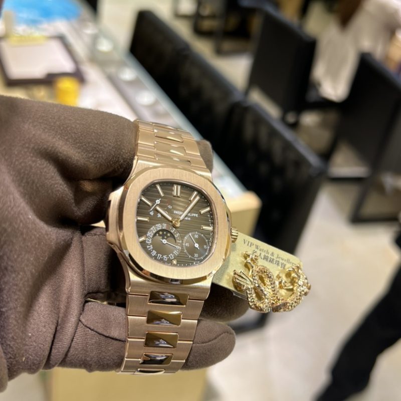 Luxury Automatic Watch for NAUTILUS 5712/1R-001 40mm Steel Strap