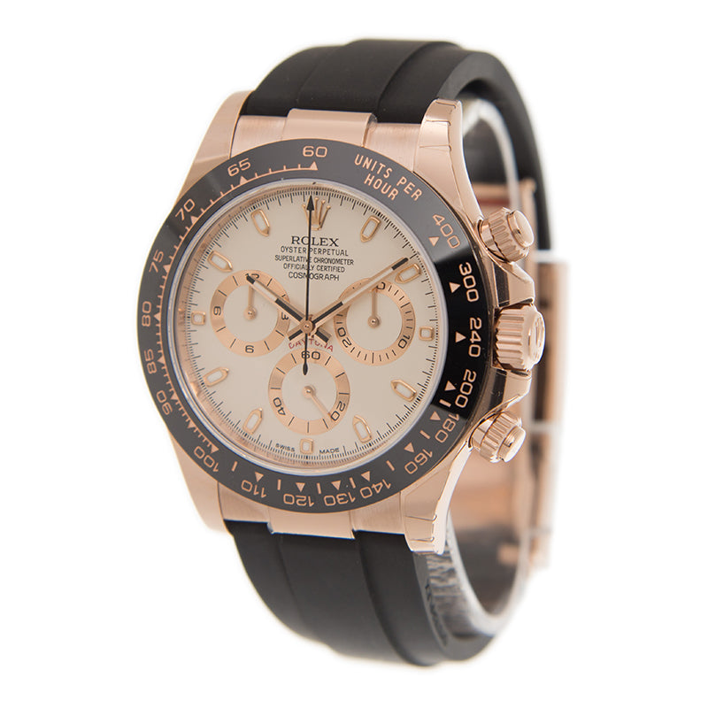 Automatic Watch for DAYTONA 116515LN-0019/14 IVORY 40MM Dial