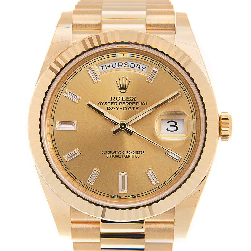 Automatic Mechanical Watch For DAY-DATE 228238-0005 40MM Dial