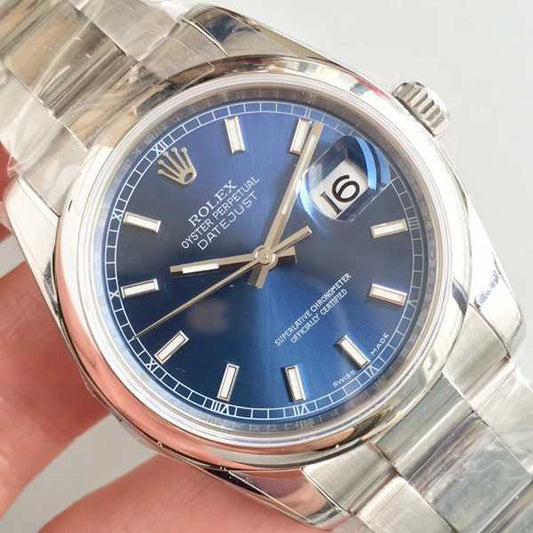 Replica Automatic Watch for Men Datejust 41MM Blue Dial