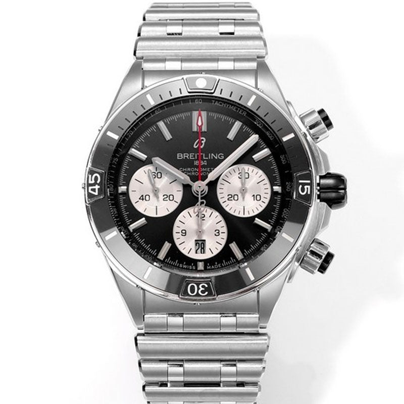 Automatic Watch for CHRONOMAT AB0136251B1A1 Steel Strap 42MM