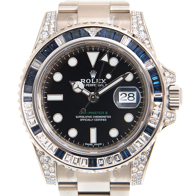 Automatic Mechanical Watch For GMT-MASTER II 116759SA 40MM Dial